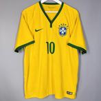 Brazilië Neymar Jr Voetbalshirt Origineel WorldCup 2014, Sport en Fitness, Verzenden, Zo goed als nieuw