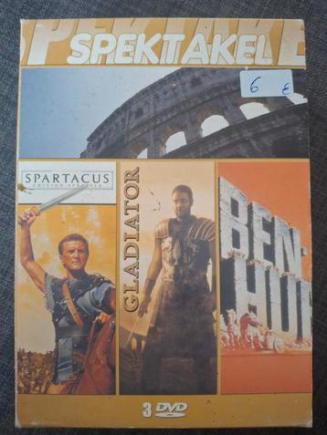 Spartacus + gladiator + ben hur beschikbaar voor biedingen