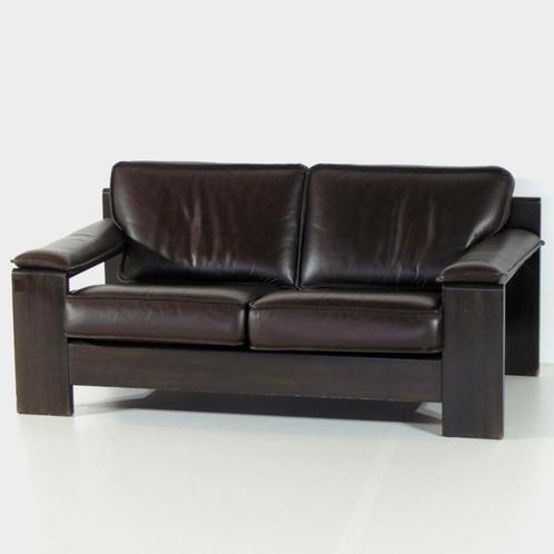 Vintage Leren Design Bank Van Harry De Groot - Leolux, 1970s, Huis en Inrichting, Zetels | Zetels en Chaises Longues, Zo goed als nieuw