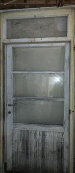 Porte ancienne en bois massif, Ophalen
