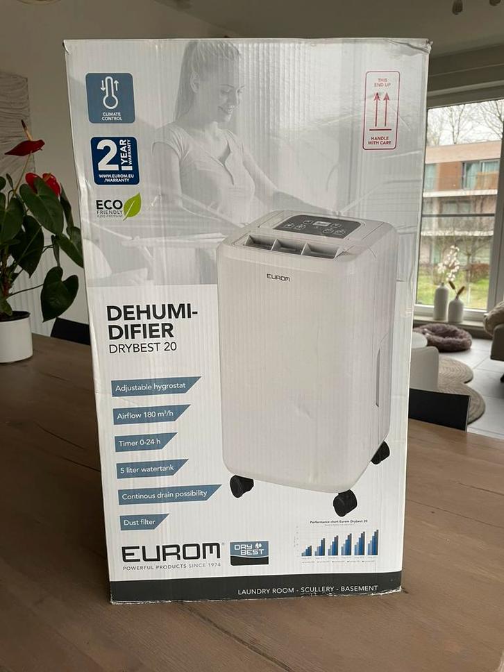 Déshumidifie drybest 20, Electroménager, Équipement de traitement de l'air, Neuf, Déshumidificateur, Enlèvement