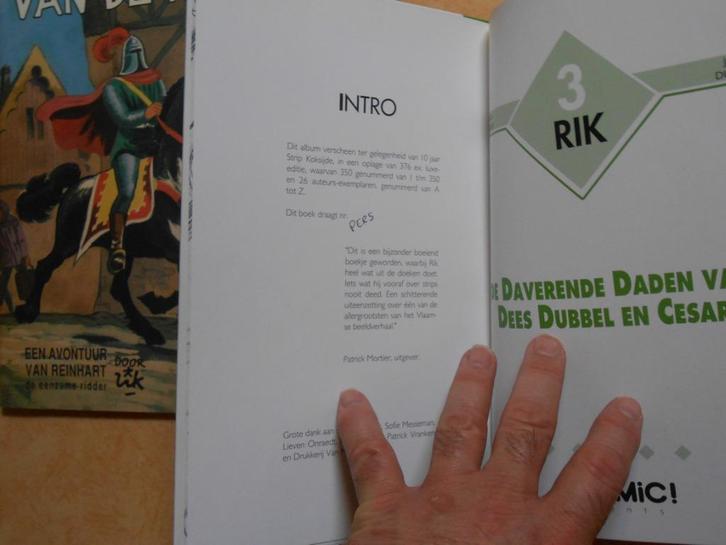 Ridder Reinhart De geest van de ruïne 1995  1 ste druk. PERS, Boeken, Stripverhalen, Nieuw, Meerdere stripboeken, Ophalen of Verzenden