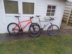 Mtb Thomson  (grijs)en mtb dechatlon  oranje, Fietsen en Brommers, Ophalen, Gebruikt