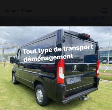 Transporteur déménagement livraison  disponible aux enchères