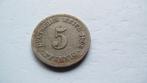 5 pfennig 1906 F, Timbres & Monnaies, Monnaies | Europe | Monnaies non-euro, Enlèvement