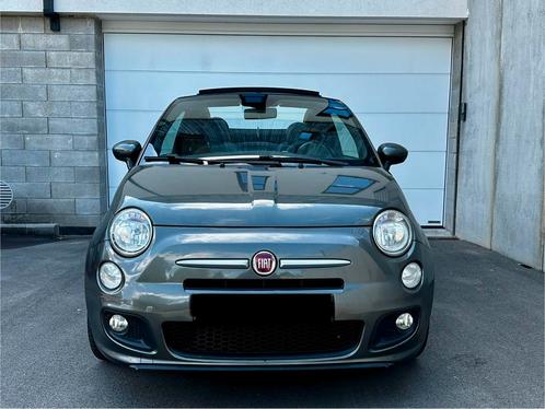 Fiat 500c cabriolet look abarth 8/2014 Euro6 1.2 107.000KM, Auto's, Fiat, Particulier, Benzine, Euro 6, Cabriolet, 3 deurs, Handgeschakeld