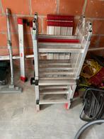knikbare ladder, Doe-het-zelf en Bouw, Ladders en Trappen, Ophalen, Zo goed als nieuw, Ladder