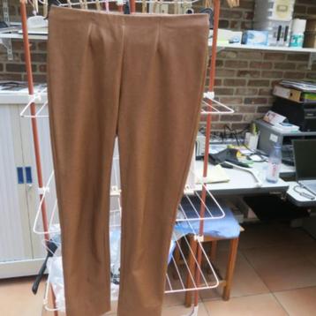 Broek bruin (daimlook) hoge taille Seductive mt 38 beschikbaar voor biedingen
