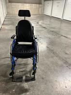 Rolstoel ottobock blauw, Comme neuf, Pliant, Enlèvement, Fauteuil roulant à pousser