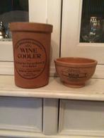 Wijnkoeler in terracotta, Huis en Inrichting, Woonaccessoires | Wijnrekken, Ophalen, Zo goed als nieuw