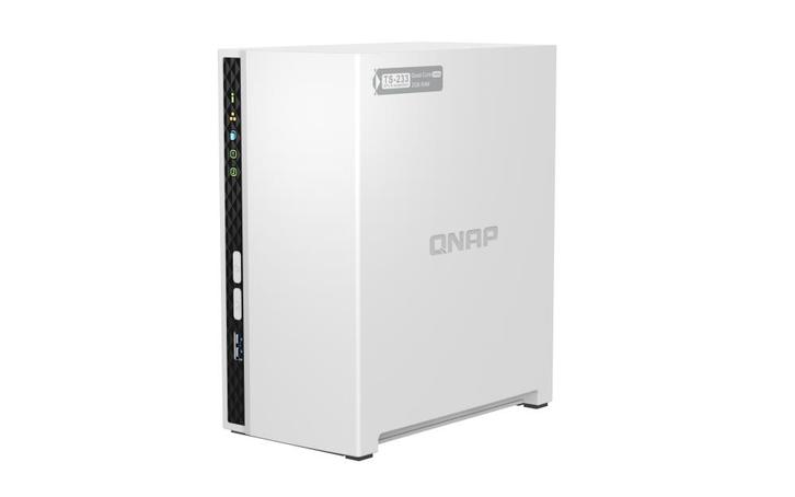 Vrijwel nieuwe QNAP TS-233 met 2 SSDS, Computers en Software, NAS, Zo goed als nieuw, Ophalen of Verzenden