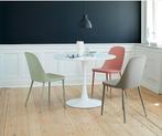 Witte ronde tafel, Huis en Inrichting, 100 tot 150 cm, Zo goed als nieuw