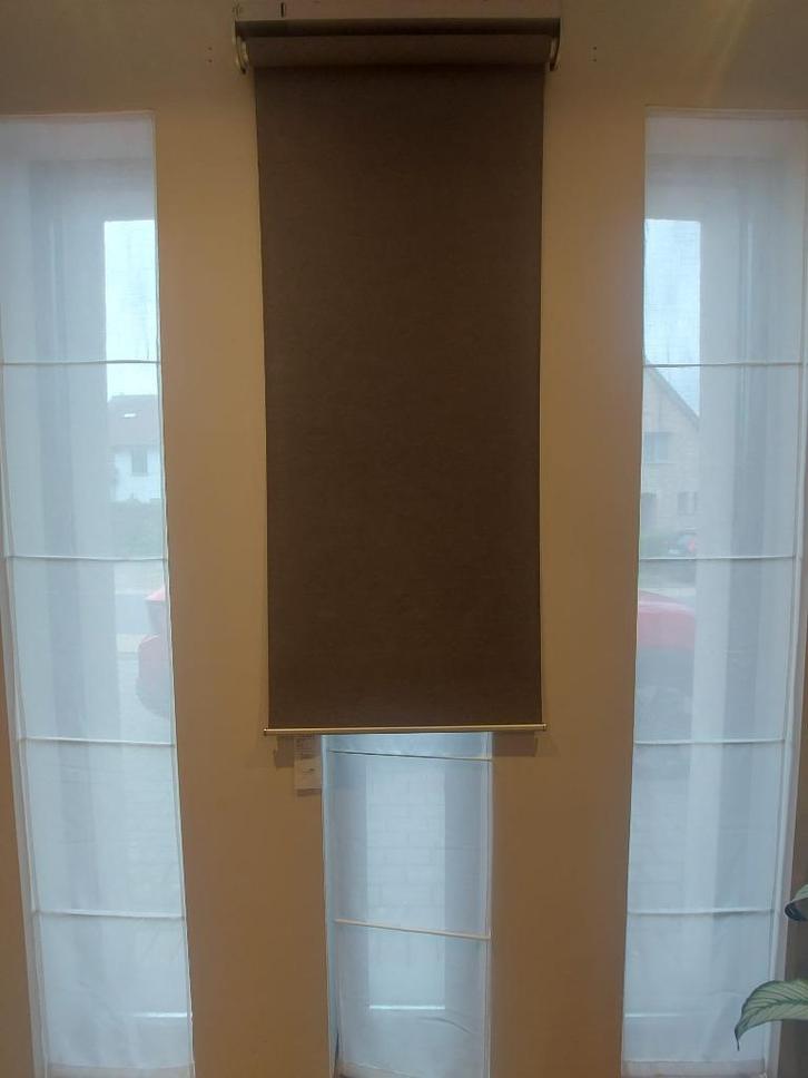 3 elektrische rolgordijnen ikea- NIEUW-  B60 H195, Huis en Inrichting, Stoffering | Gordijnen en Lamellen, Nieuw, 150 tot 200 cm