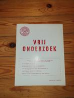 tijdschrift revue vrij onderzoek VUB, Enlèvement ou Envoi, Journal ou Magazine