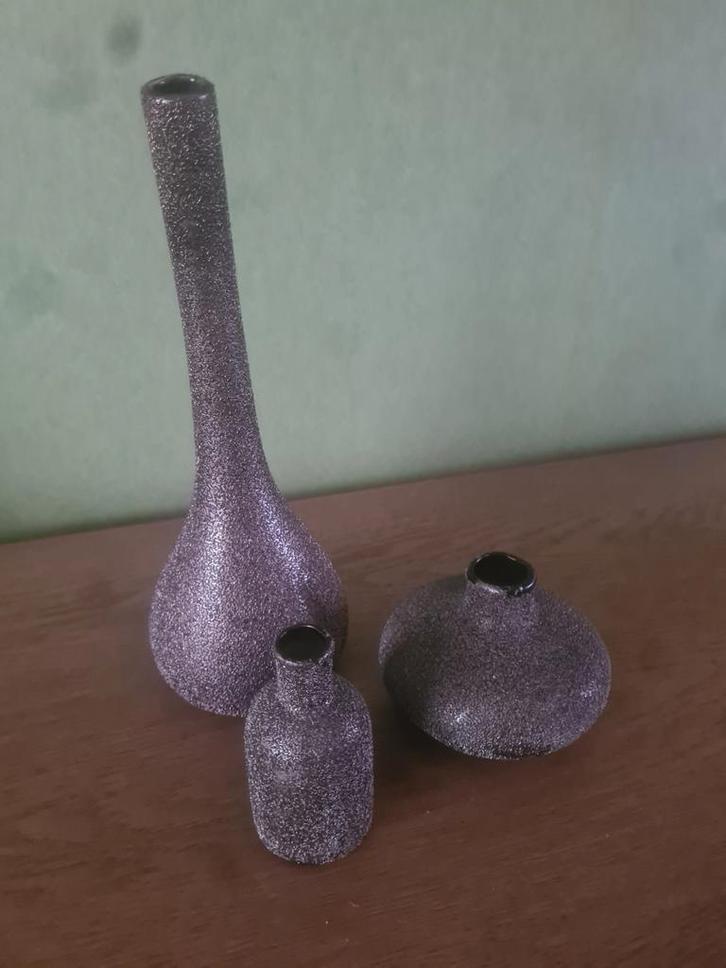 Vaasjes, ledverlichting- schaal,olijvenschaal-kaarsenhouder., Huis en Inrichting, Woonaccessoires | Vazen, Zo goed als nieuw, Ophalen of Verzenden