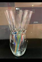 6 flutes sans pied dans son présentoir, Ophalen