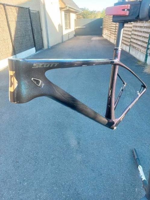 Scott scale RC world cup frame custom paint, Fietsen en Brommers, Fietsonderdelen, Zo goed als nieuw, Frame, Ophalen of Verzenden