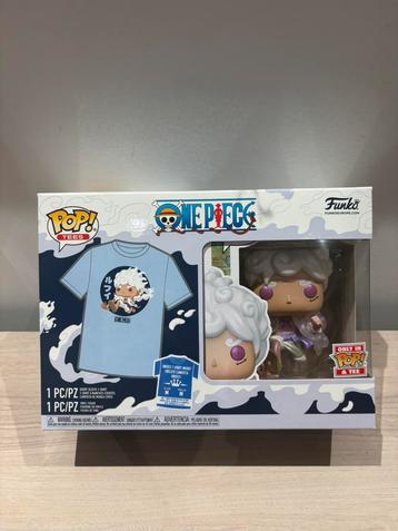 Funko POP! Pop & Tee: One Piece - Luffy (Gear 5)  #1607 M beschikbaar voor biedingen