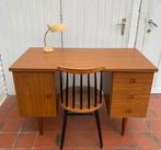 Vintage bureau in Scandinavische stijl, Ophalen, Gebruikt, Bureau