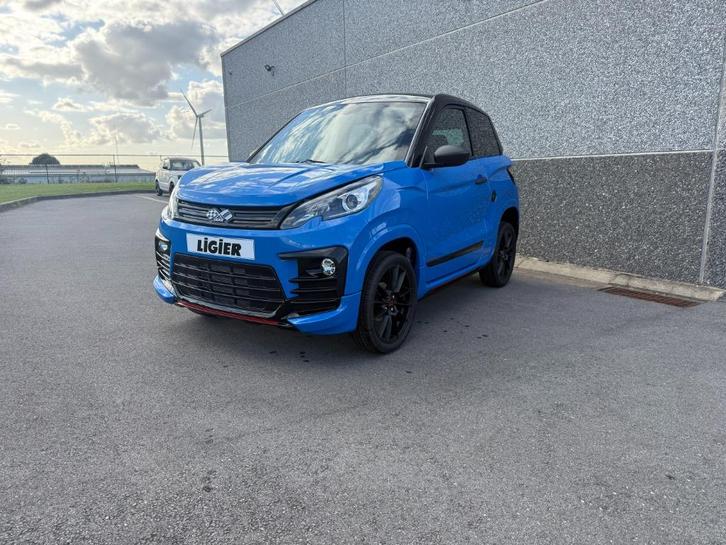 Ligier js 60 ultimate dci clim, carplay, direction assistée, Autos, Aixam, Entreprise, Achat, Diesel, Automatique, Bleu, Cuir