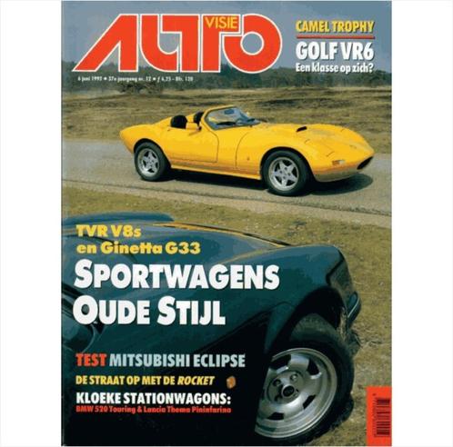 Autovisie Tijdschrift 1992 NR 12 #1 Nederlands, Boeken, Auto's | Folders en Tijdschriften, Gelezen, Ophalen of Verzenden