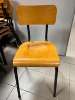school, kantine, stoelen met beukenhouten zit, Huis en Inrichting, Stoelen, Ophalen, Gebruikt