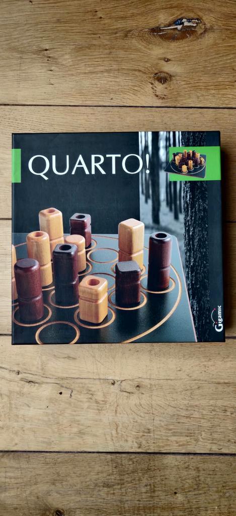 Quarto! - Weer een spel van nonkel Marcel., Hobby en Vrije tijd, Gezelschapsspellen | Bordspellen, Zo goed als nieuw, Ophalen of Verzenden