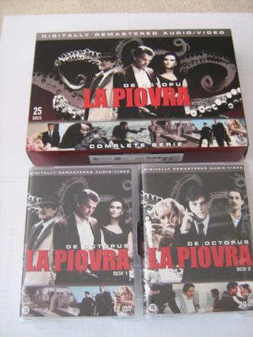 LA PIOVRA ( DE OCTOPUS ) COMPLETE SERIE + PREQUEL - 25 DVD