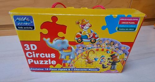 3D Circus puzzel, Enfants & Bébés, Jouets | Puzzles pour enfants, Utilisé, 2 à 4 ans, 10 à 50 pièces, Enlèvement ou Envoi