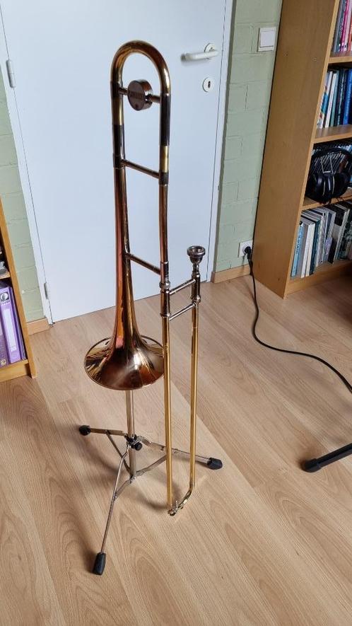 Trombone Yamaha YSL683G, Muziek en Instrumenten, Blaasinstrumenten | Trombones, Gebruikt, Tenor, Met koffer, Ophalen