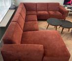 Grote hoekbank u vorm 6+ personen terracotta, Huis en Inrichting, Zetels | Zetels, Ophalen, Hoekbank, 300 cm of meer, Zo goed als nieuw