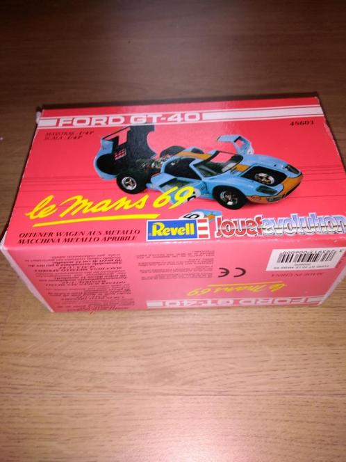 Ford GT40 #6 1/43 Le Mans winner Revell / Jouef evolution, Verzamelen, Automerken, Motoren en Formule 1, Nieuw, Auto's, Ophalen of Verzenden