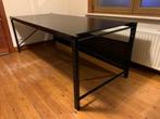 bureau - grande table de bureau noir, Maison & Meubles, Bureaux, Enlèvement, Utilisé, Bureau