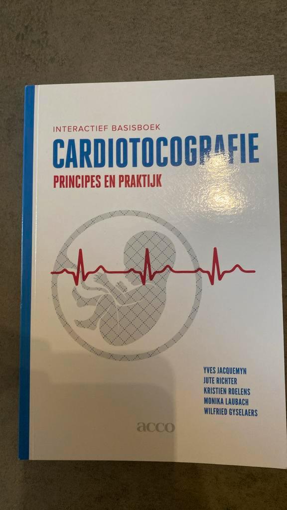 Jute Richter - Interactief basisboek cardiotocografie, Boeken, Wetenschap, Zo goed als nieuw, Ophalen