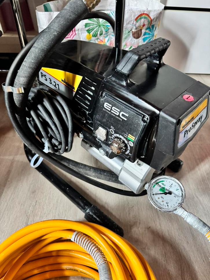 Wagner PS 3.21 2023, Doe-het-zelf en Bouw, Schildersmaterialen, Zo goed als nieuw, Ophalen