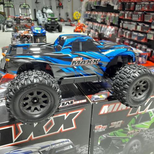 Traxxas Mini Maxx, Hobby en Vrije tijd, Modelbouw | Radiografisch | Auto's, Nieuw, Auto onroad, Elektro, Overige schalen, RTR (Ready to Run)