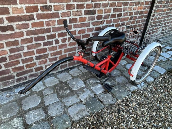 Aanhangfiets, Fietsen en Brommers, Fietsaccessoires | Aanhangwagens en Karren, Gebruikt, Aanhangfiets, Ophalen