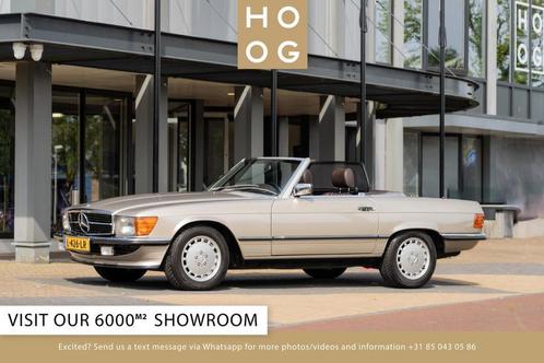 Mercedes-Benz SL-Klasse 420 SL (R107) (bj 1986, automaat), Auto's, Oldtimers, Bedrijf, Te koop, Lederen bekleding, Open dak, Mercedes-Benz