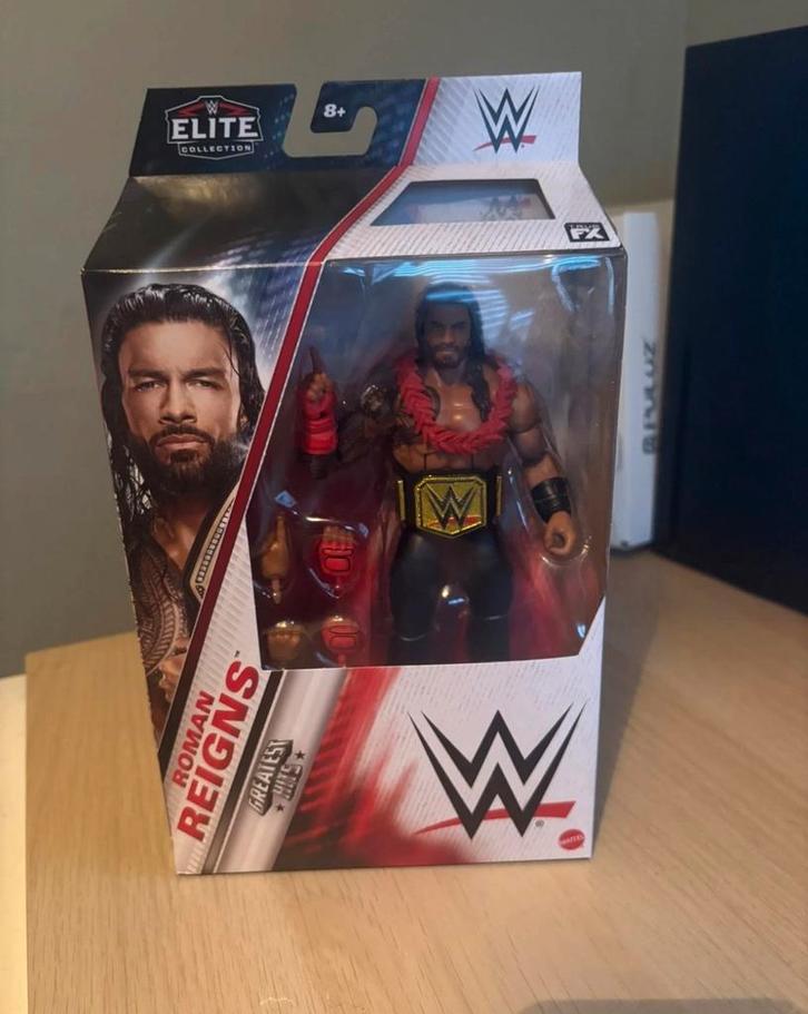 Figurine WWE Elite Collection – Roman Reigns (Tribal Chief), Verzamelen, Poppetjes en Figuurtjes, Zo goed als nieuw, Ophalen of Verzenden