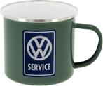 VW | Grande tasse à café en émail Volkswagen | Nouveau