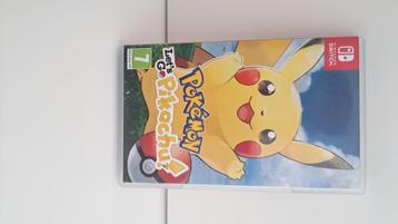 Jeu Pokémon Let's Go Pikachu sur Nintendo Switch, 2 joueurs, À partir de 7 ans, Aventure et Action, Enlèvement