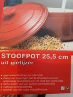 Gietijzeren stoofpot 25,5 cm, Huis en Inrichting, Keuken | Potten en Pannen, Ophalen