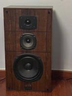 Celestion Ditton 3 haut-parleurs en noyer en bon état, Enlèvement, Comme neuf, Haut-parleur central