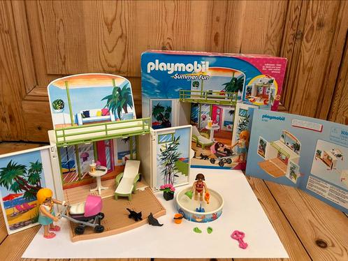Playmobil 6159 Speelbox Zonneterras, Kinderen en Baby's, Speelgoed | Playmobil, Zo goed als nieuw, Complete set, Ophalen