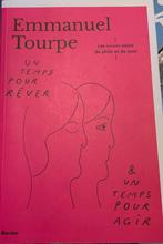 Emmanuel Tourpe : Un temps pour rêver, un temps pour agir, België, Nieuw, Ophalen of Verzenden, Emmanuel toupe