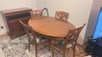 Houten kast + tafel ( inclusief 4 stoelen )voor maar €200!, Ophalen, Zo goed als nieuw