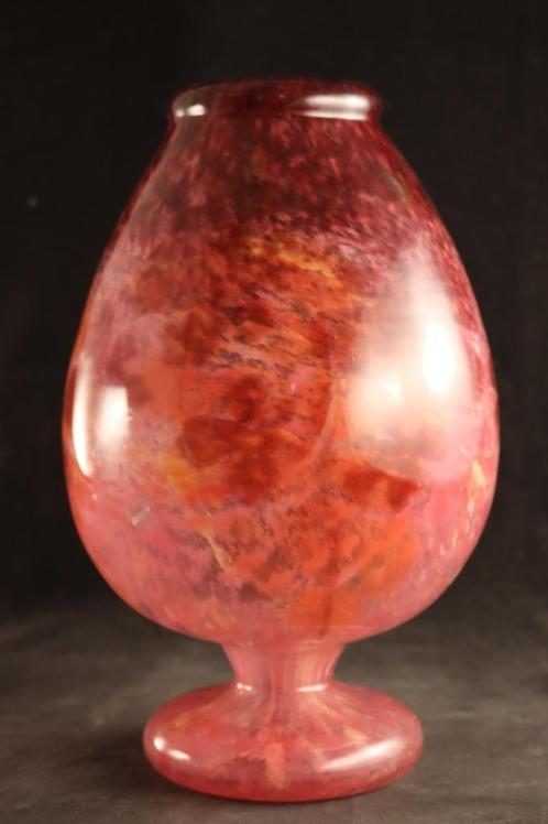Mooie grote Charles Schneider vaas, Antiek en Kunst, Antiek | Glaswerk en Kristal, Ophalen of Verzenden