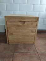 Zitbak/bank rubberwood, meet 40diep50breed50hoog, Huis en Inrichting, Ophalen, Zo goed als nieuw