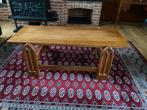 Eiken salontafel, Huis en Inrichting, Tafels | Salontafels, Ophalen, Zo goed als nieuw