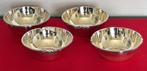 4 verzilverde schalen | Goldsmith | Wiskemann, Antiek en Kunst, Antiek | Zilver en Goud, Ophalen of Verzenden, Zilver